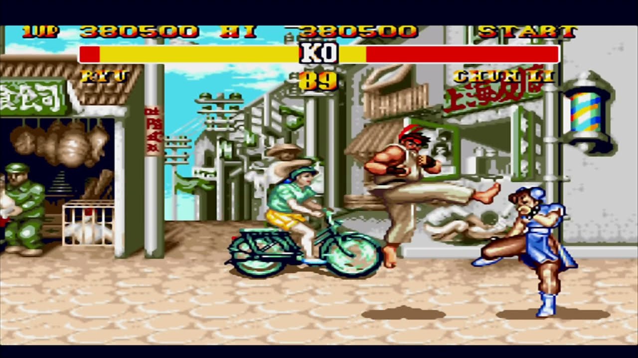 Street Fighter II Special Champion Edition (1992) Fight 6 Gameplay (Sega Genesis) (Non Commentary)
