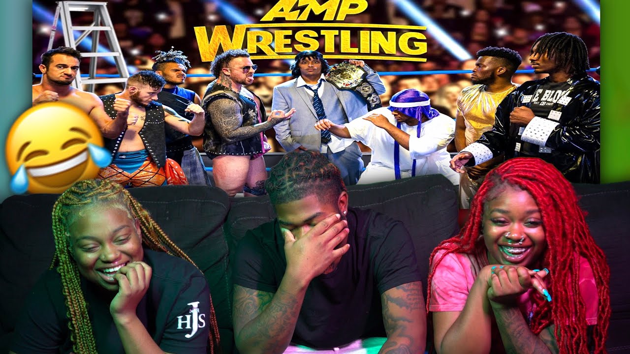 THEY DON'T MISS😂 AMP PRO WRESTLING | REACTION
