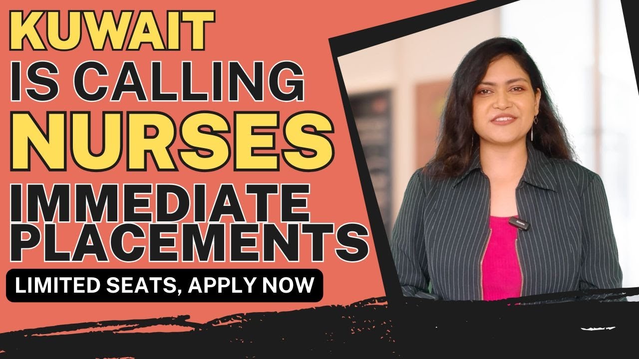 📢 URGENT HIRING: 100+ NURSES FOR KUWAIT