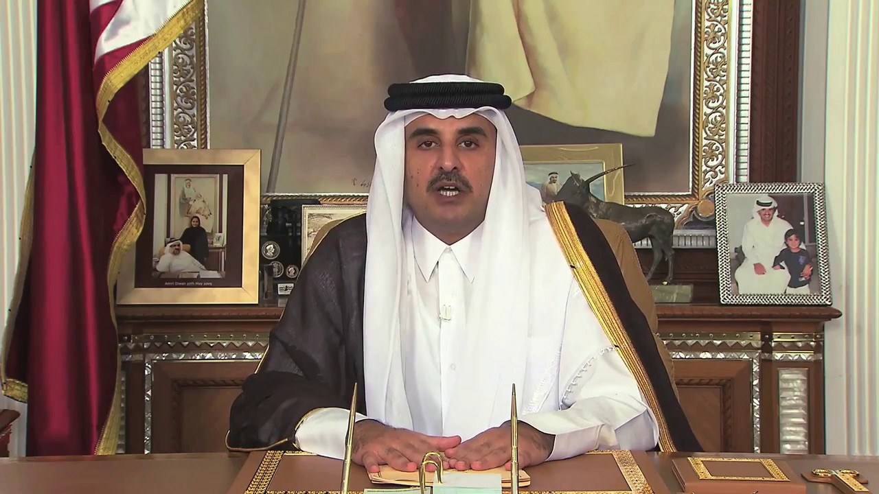 خطاب سمو الأمير إلى المواطنين و المقيمين على أرض قطر