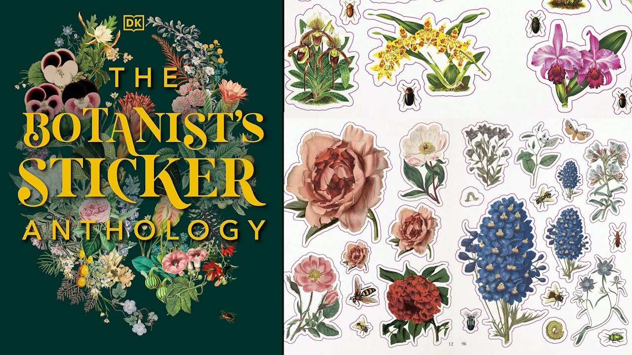 First Look: The Botanist’s Sticker Anthology a Lovely NEW Sticker Book from DK Books | Sugar Hiccups