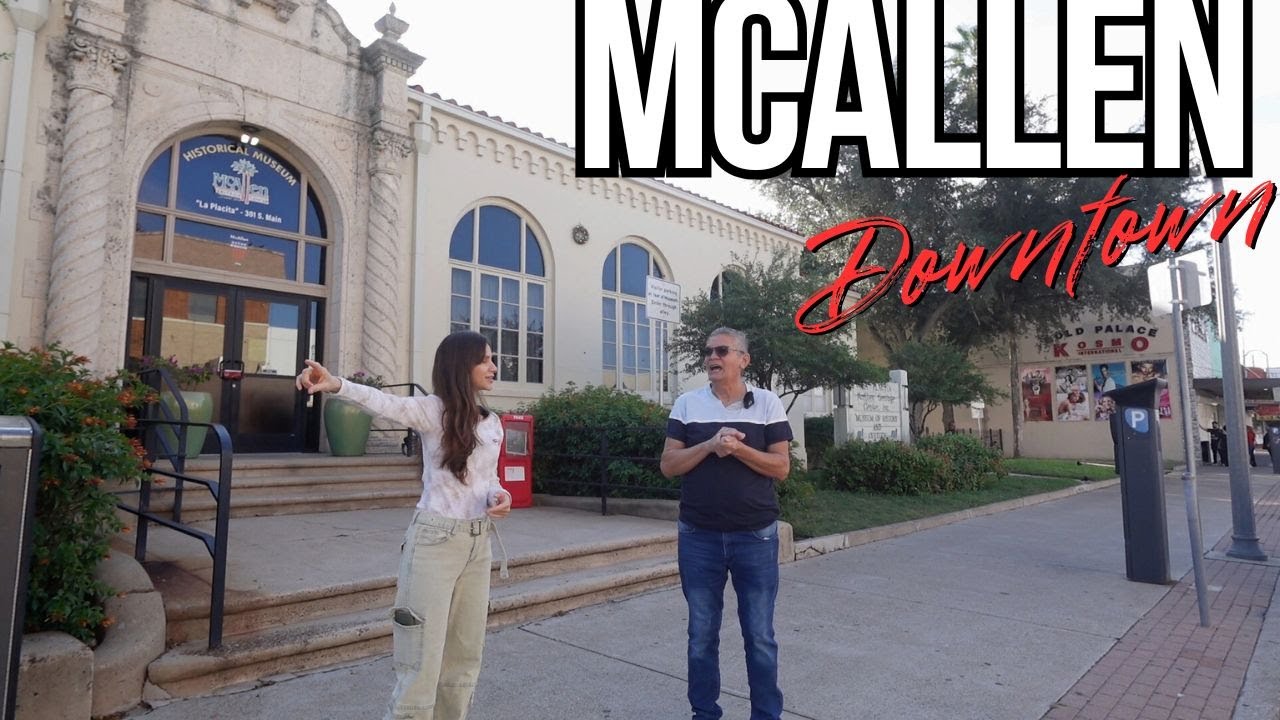 Una vuelta en el DOWNTOWN de MCALLEN TEXAS 🇺🇸