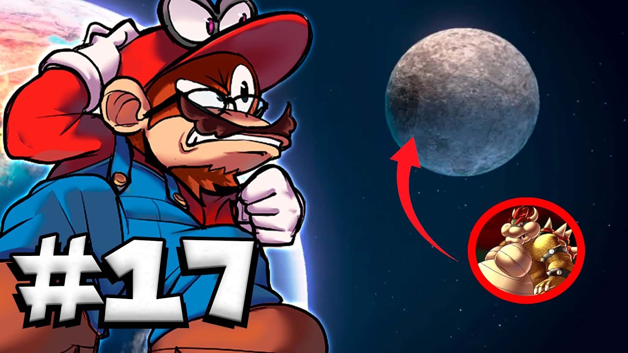 Quem teve a ideia de casar NA LUA? 😭💍| Super Mario Odyssey #17