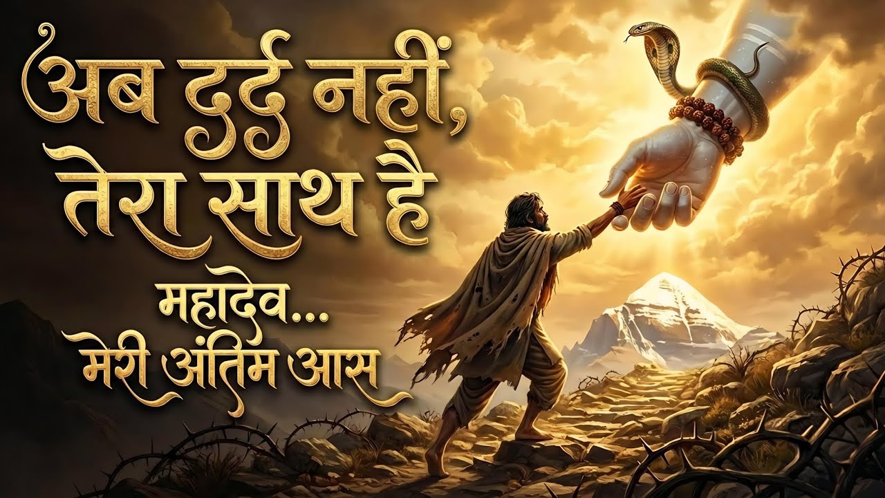 क्या सिर्फ दर्द ही लिखा है नसीब में? 😭 | New Heart Touching Shiv Bhajan 2026 by Jk Bhakti Dhara 