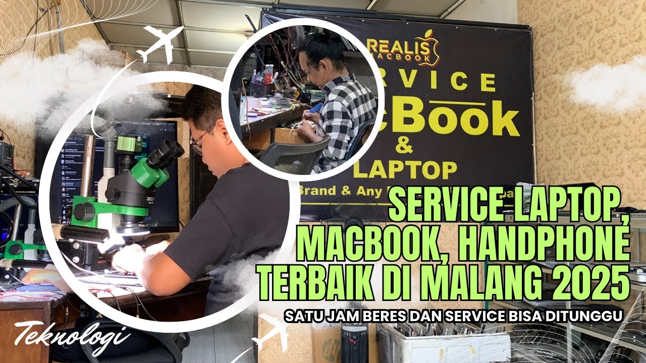 SERVICE LAPTOP, MACBOOK TERBAIK KOTA MALANG 2025, 1 JAM RAMPUNG DAN BISA DITUNGGU, RECOMENDED BANGET
