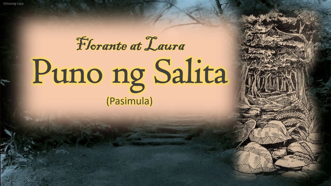 Florante at Laura Puno ng Salita | Panimula | Sa Madilim na Gubat | Ang Gubat |  Simula