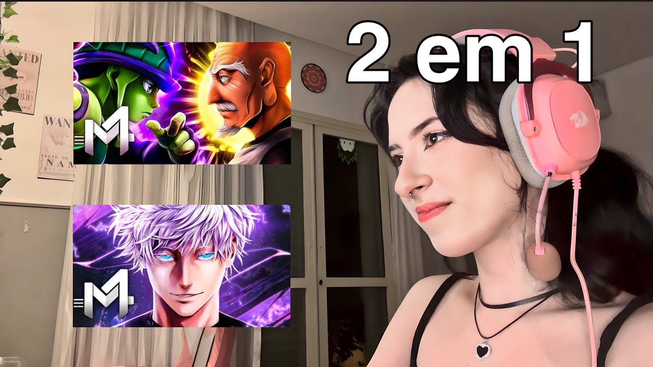 (ME ARREPIEI!!) React 2 em 1 Monstro Humano Netero x Meruem e  INFINITØ Satoru Gojo @M4rkim