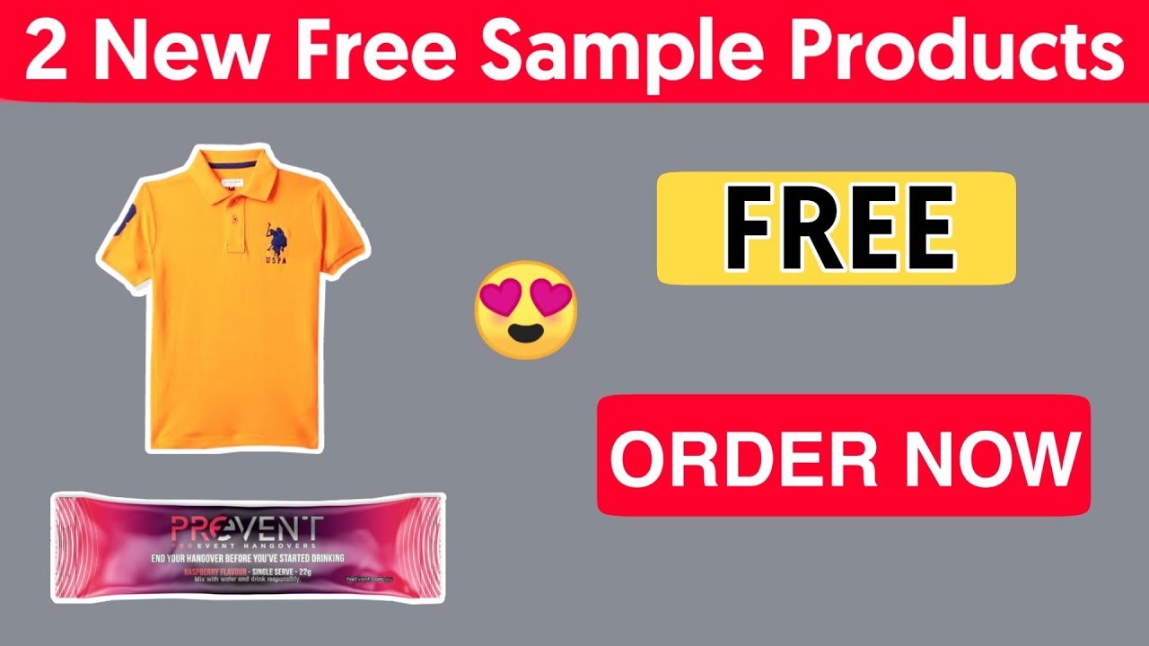 2 New Free Sample Products || Order Now For Free || Free Earning Tech
