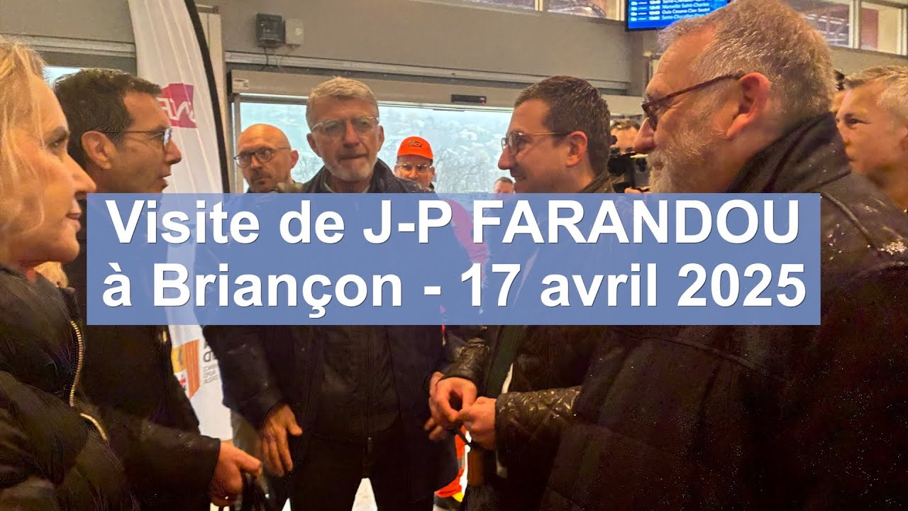 Objectif JOP 2030 pour le PDG de la SNCF en visite &agrave; Brian&ccedil;on