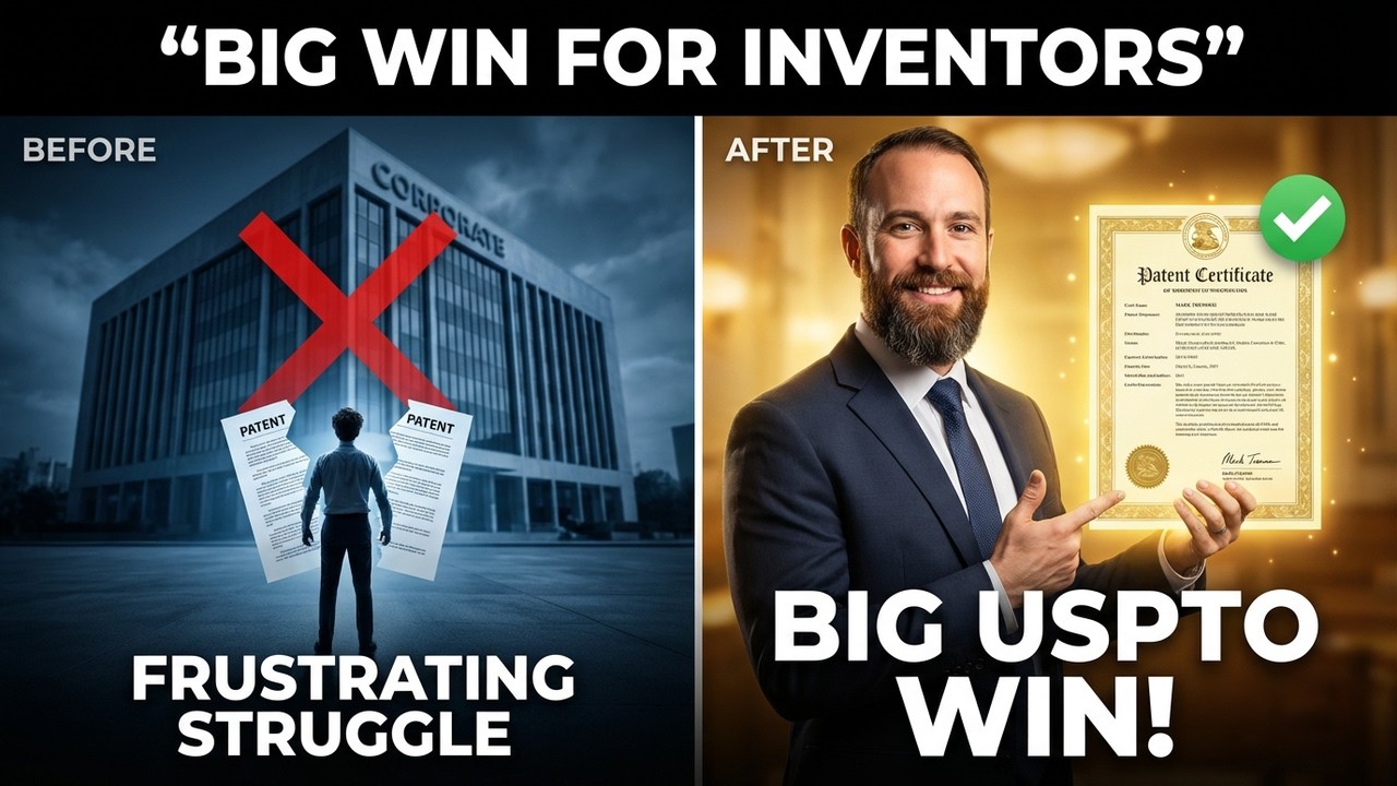 Big Win for Small Inventors: The USPTO’s Major Shift on Patent Rights