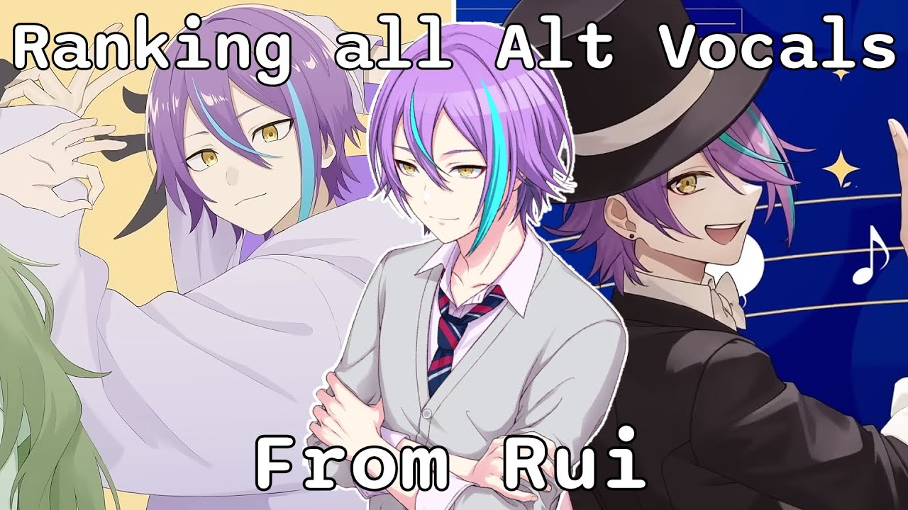 Ranking ALL Rui Alt Vocals [Project Sekai]