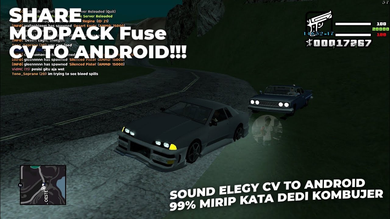 SHARE MODPACK @FuseOuse CV TO ANDROID | GTA SAMP ANDROID