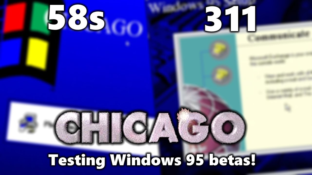 Exploring some Windows 95 betas!