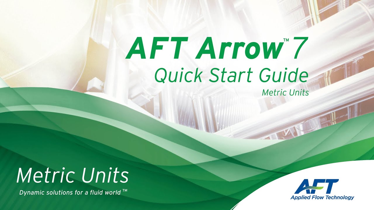 AFT Arrow 7 Quick Start Video - Metric Units