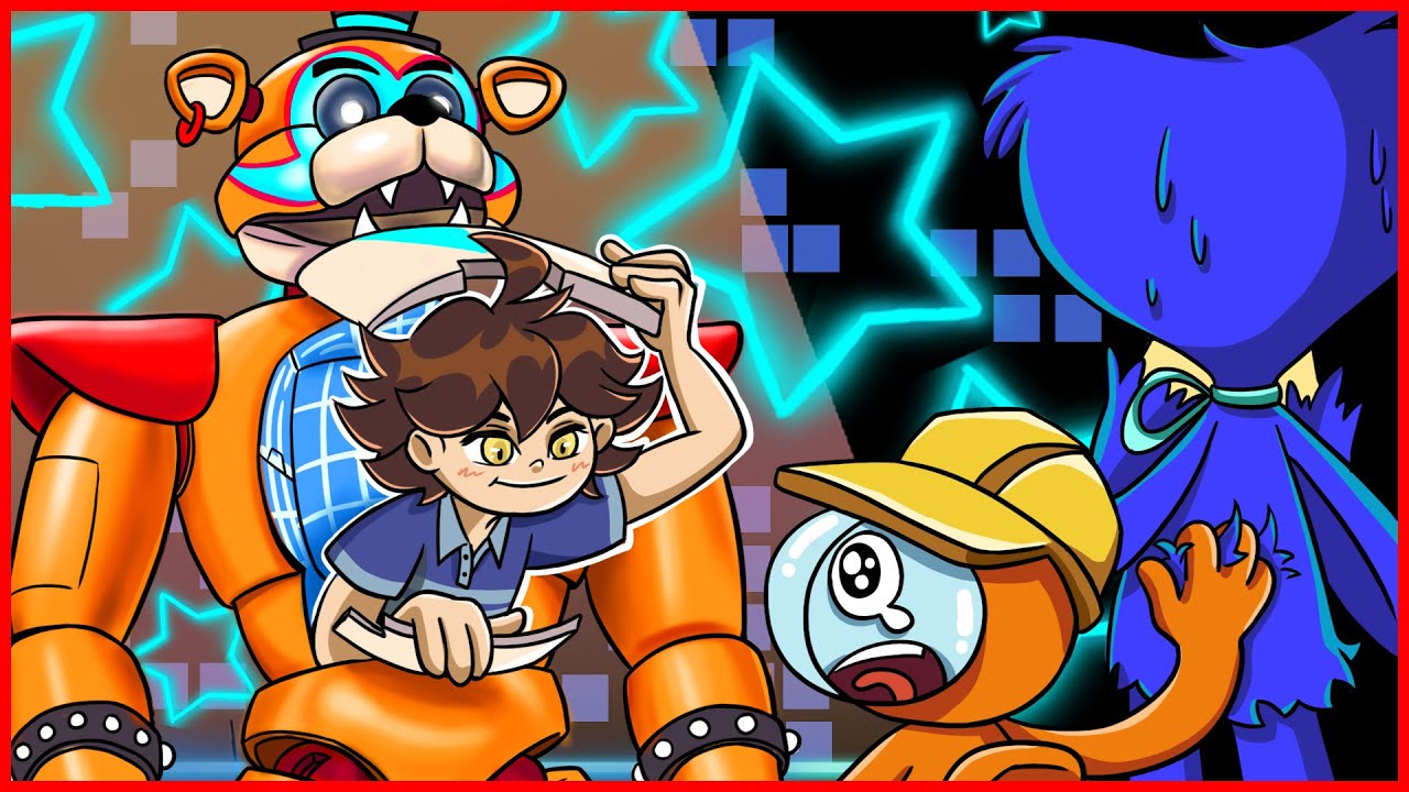 HUGGY WUGGY & ENGINEER ARE SO SURPRISED WITH GREGORY! Poppy Playtime & FNaF SB Animation