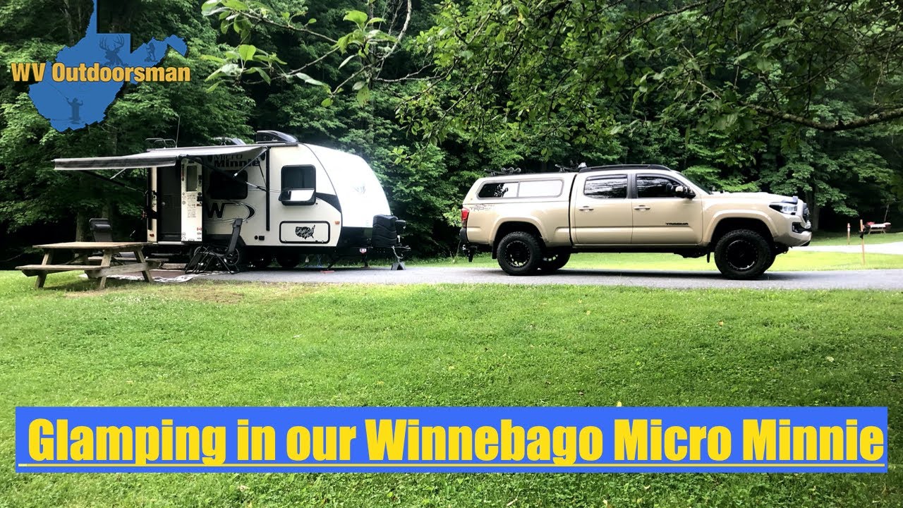 Glamping in our 2018 (1706FB) Winnebago Micro Minnie