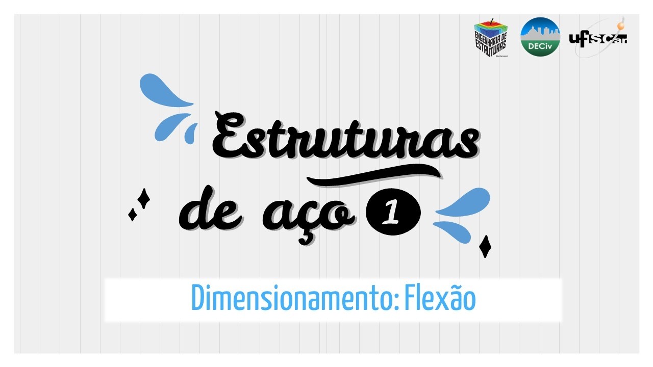 Dimensionamento à flexão segundo NBR 8800:2024