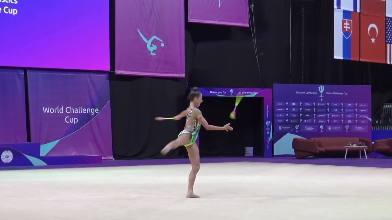ATAMANOV Daria ISR  CLUBS  FIG Rhythmic Gymnastics World Challenge Cup CLUJ NAPOCA