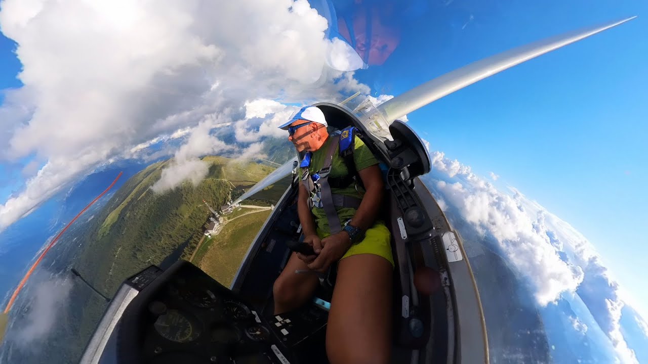 Primo volo con ASTIR CS - First flight with ASTIR CS ( Belluno Airport)