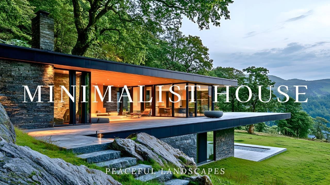 Discover the Art of Silence: Bold Minimalist Modern Houses in Peaceful Landscapes