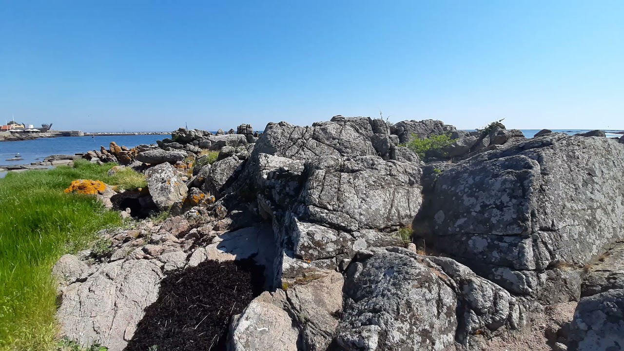 Svaneke landscape at June.