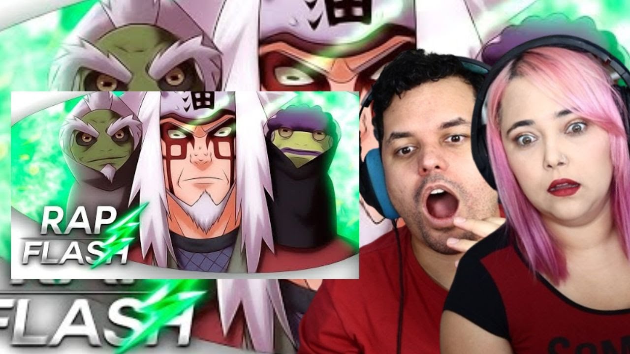 Rap - A verdadeira Lenda - Vibe Geek (Jiraiya) // Flash Beats (Prod. by Aksil Beats) // REACT