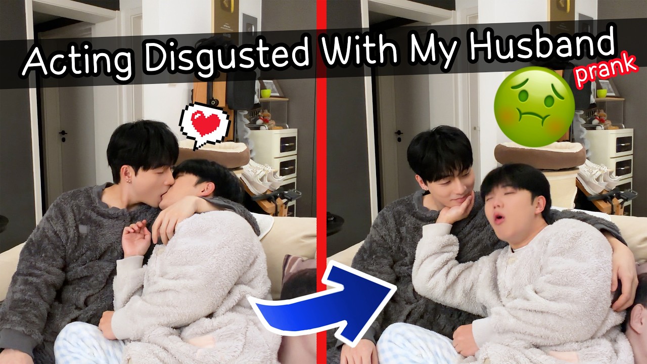 Gagging Every Time My Husband Kisses Me🤮💔Prank [Gay Couple Lucas&Kibo BL]