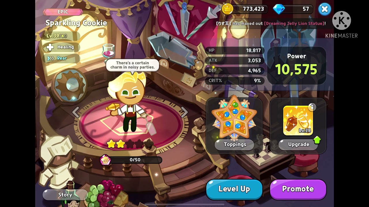 Sparkling Cookie (All Voice Lines) Cookie run Kingdom