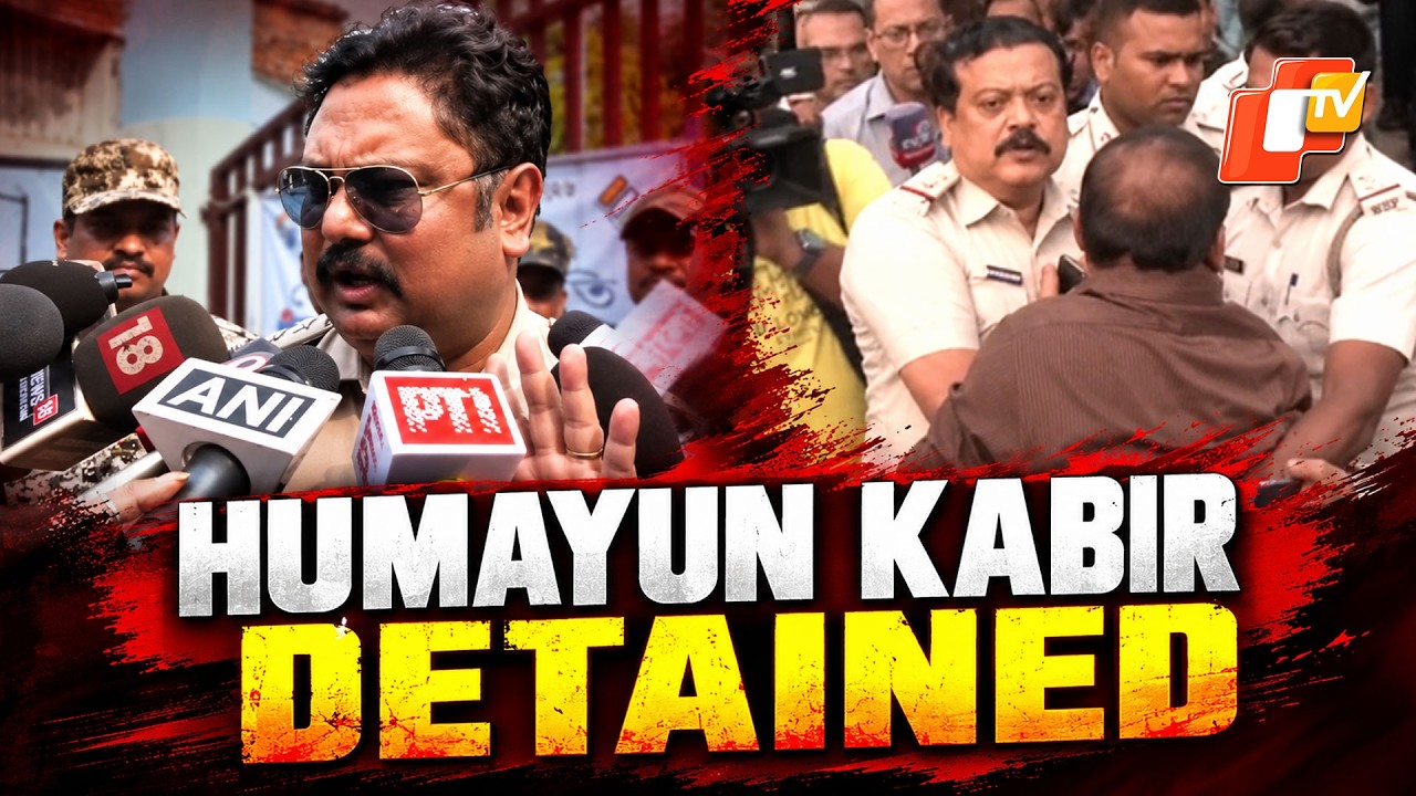 Bengal Bypoll Drama: Humayun Kabir Detained After Casting Vote