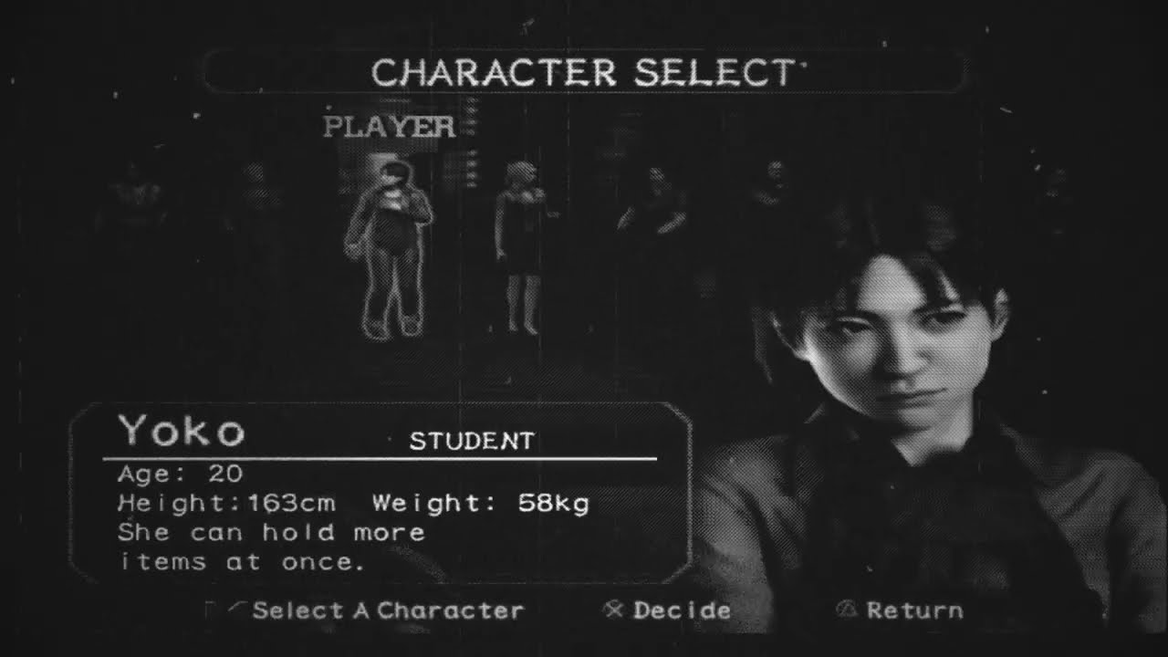 Character Select (Slowed + Reverb) | Resident Evil Outbreak | Wind & Rain | Ambient and Relaxin
