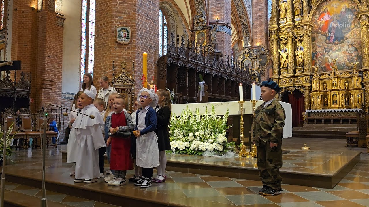 Dni Pelplina -  „5 minut dla papieża św. Jana Pawła II” w wykonaniu dzieci przedszkolnych