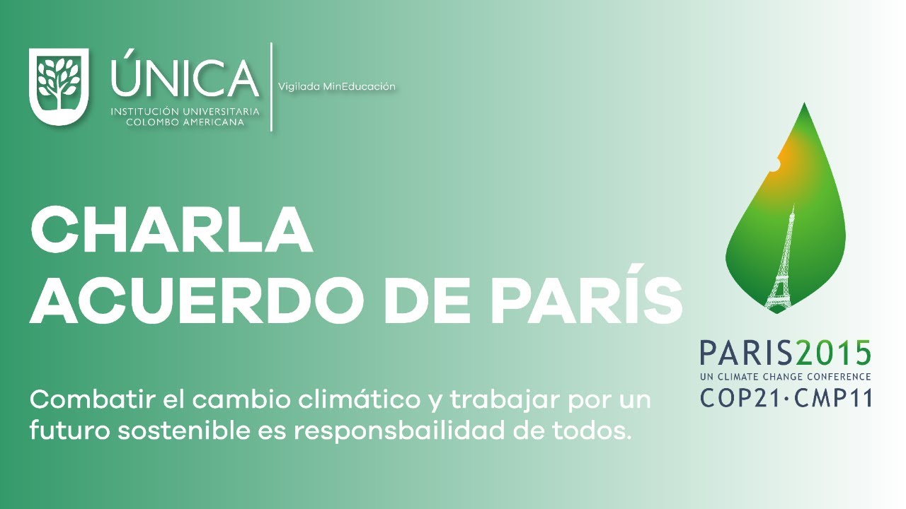 Charla | Acuerdo de Par&iacute;s