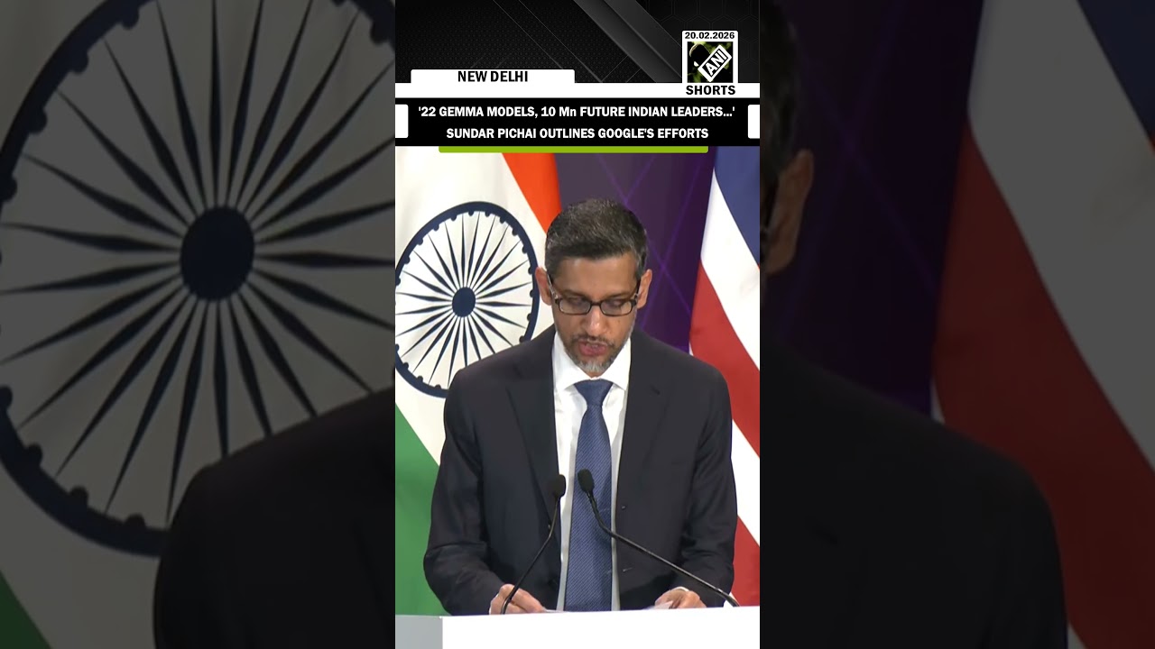 Must Watch! '22 Gemma models, 10 Mn future Indian leaders' Sundar Pichai outlines Google's efforts