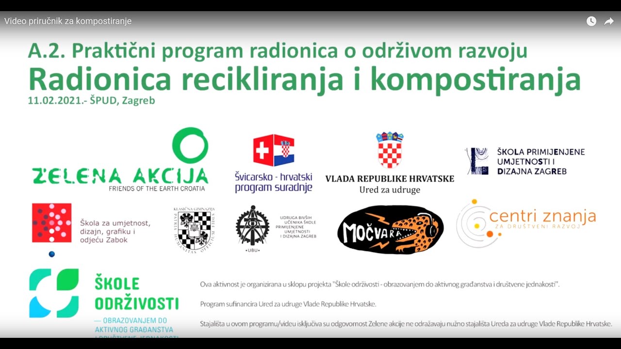 Video priručnik za kompostiranje