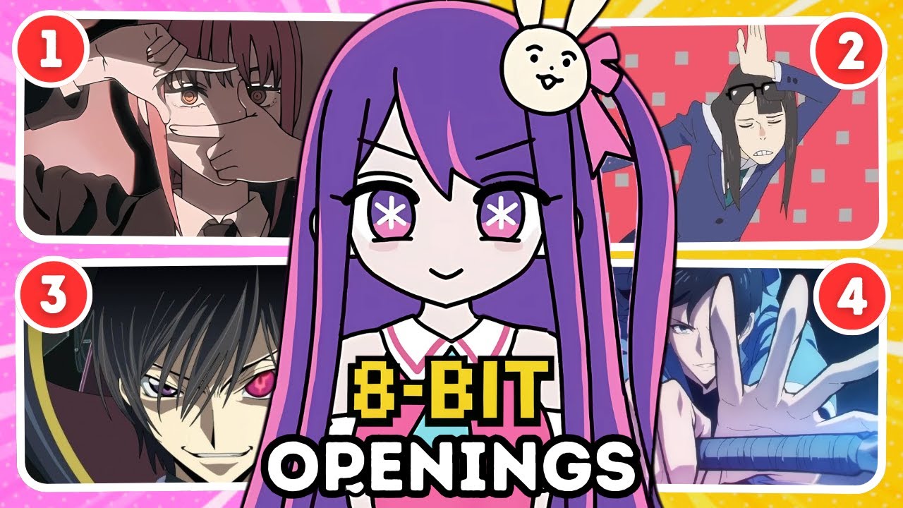 🎶 Guess The Anime OPENINGS in 8-Bit Version! 🔥🤯 | Part 2!