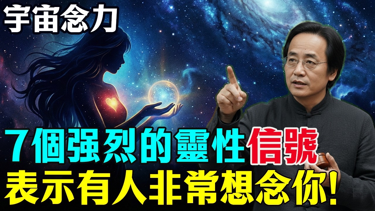 倪海廈：若有人在思念你，身體會出現這7個靈性信號！千萬別忽視！#倪海廈 #心靈暖流 #易經 #命理 #修行 #國學智慧 ##靈性成長#念力 #心靈共振 #因果