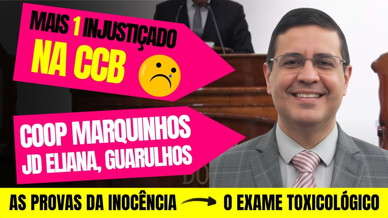 ABSURDO: ELE FOI SENTANDO POR AJUDA A CCB CRESCER - O CASO MARQUINHOS - JD ELIANA GUARULHOS