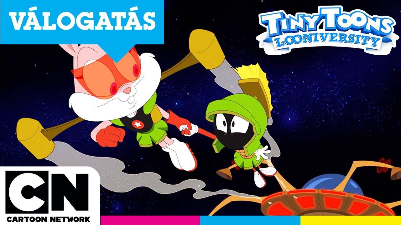 Legendás űrkutatós összeállítás | Tiny Toons Looniversity | @CartoonNetworkHU