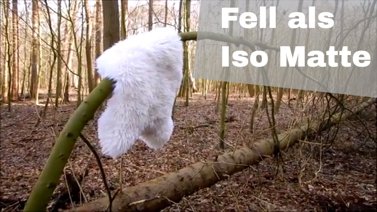 Schaffell statt Isomatte | Bushcraft ohne Plastik