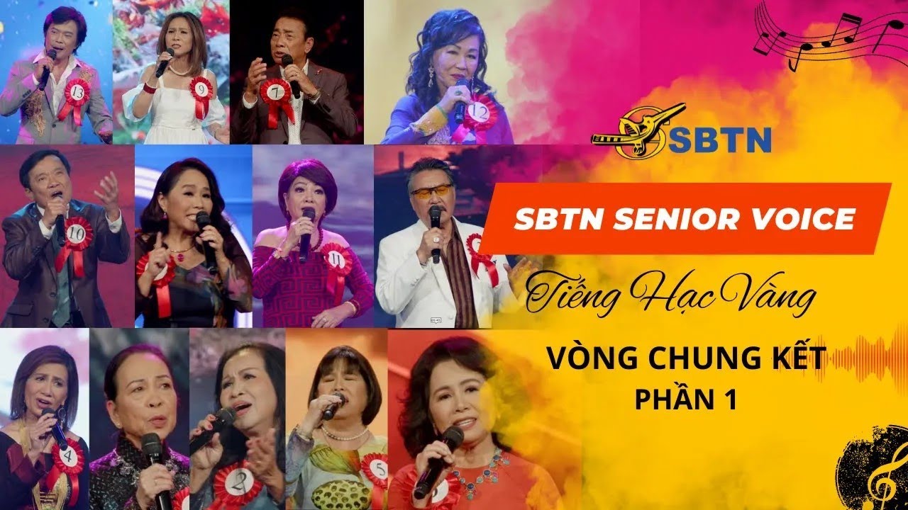 Tiếng Hạc V&agrave;ng - V&ograve;ng Chung Kết 2022 - Phần 1 | SBTN Senior Voice Final - Part 1