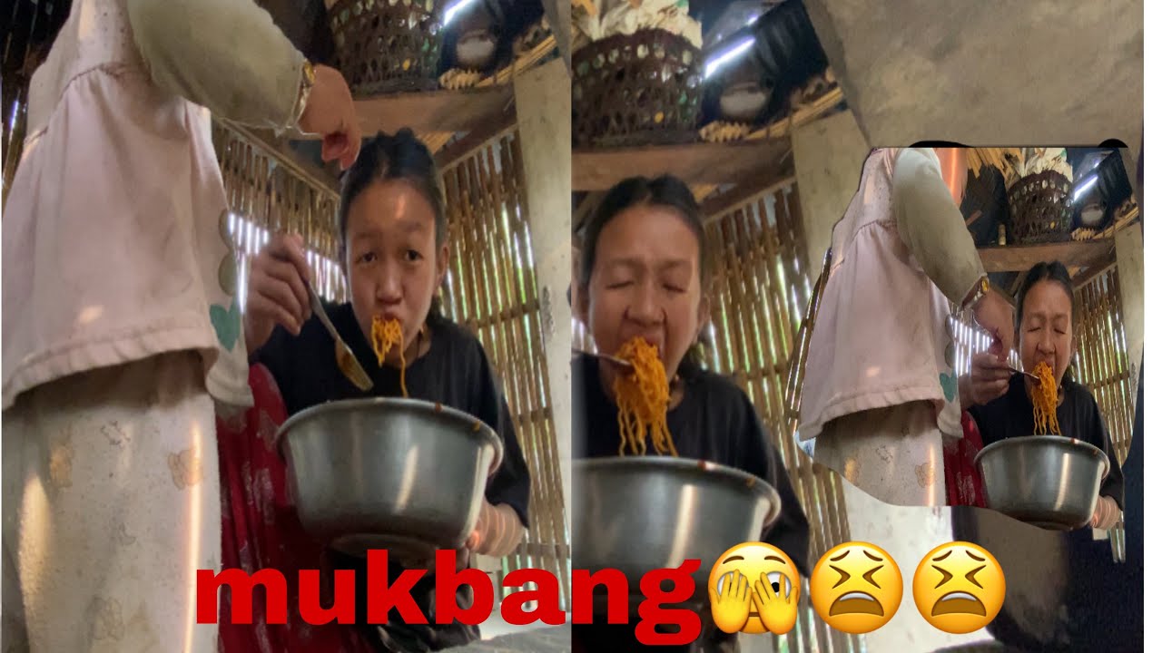 MERO MUKBANG  😫 YESTO VAYO 🤔🤔🤔 AAMA CHHORI KO🤔😱😱