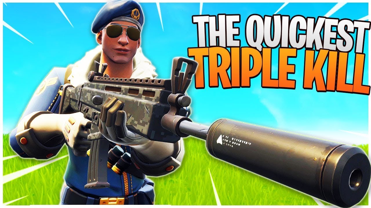 The QUICKEST Triple Kill I've EVER Gotten! - PS4 Pro Fortnite Solos LIVE!
