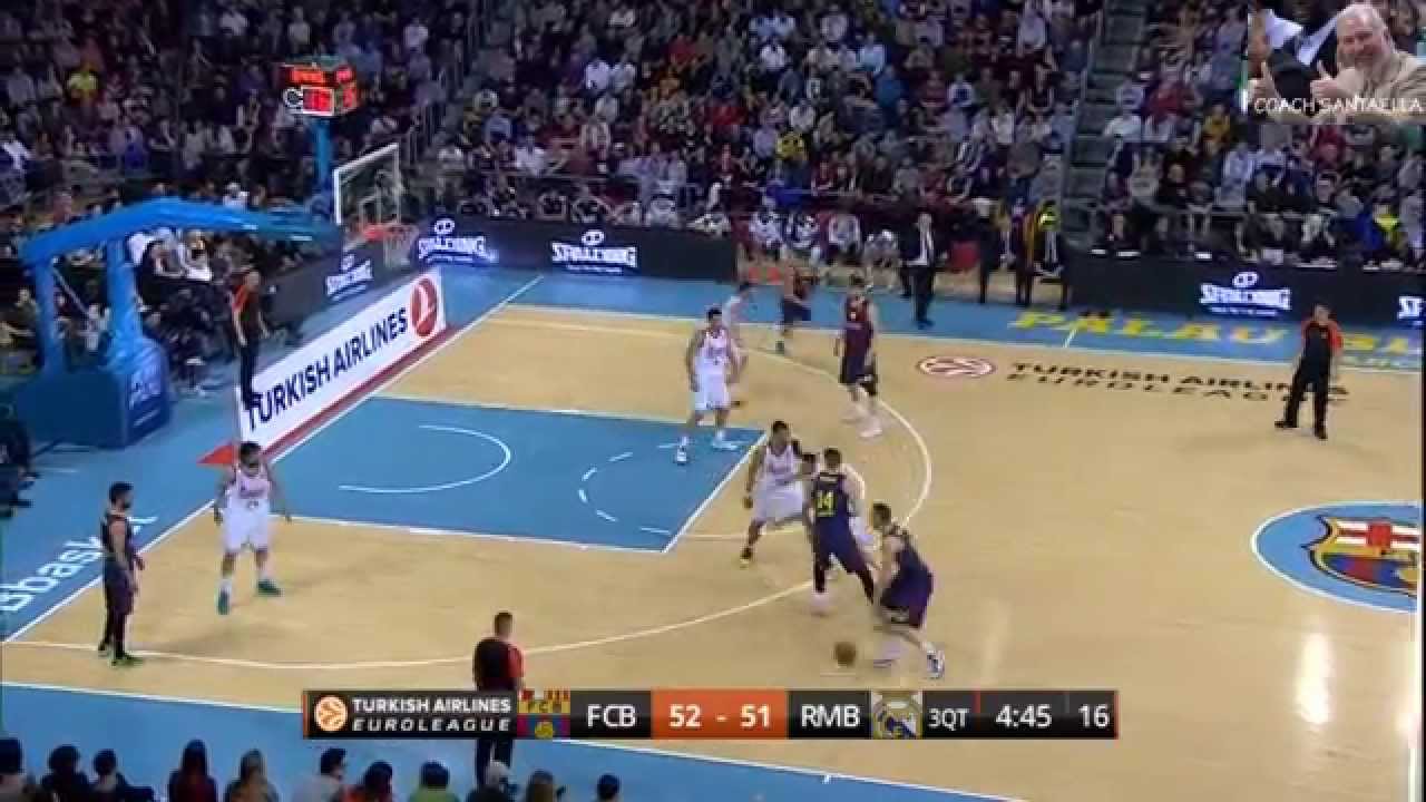 Mario Hezonja 15 points 5/6 3PT vs Real Madrid 4.2.15
