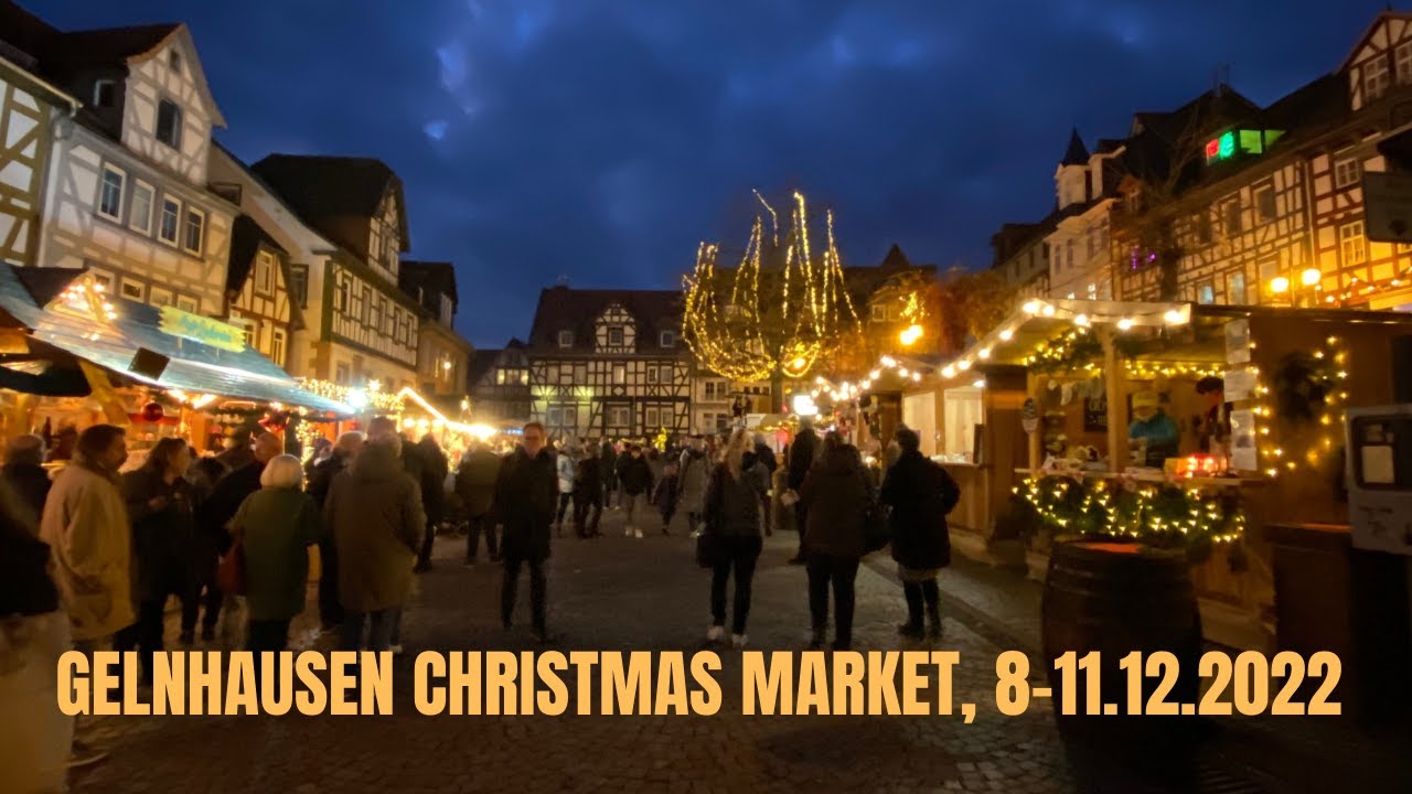 Christmas market in Gelnhausen, 8-11.12.2022