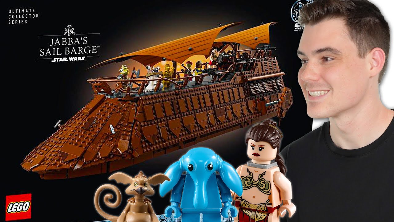 LEGO Star Wars UCS JABBA'S SAIL BARGE PICTURES! (ALL DETAILS)