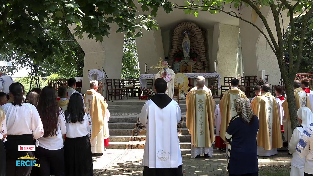 Gherăești: Sfânta Liturghie solemnă de hram și procesiunea cu Preasfântul Sacrament (19 iunie 2025)