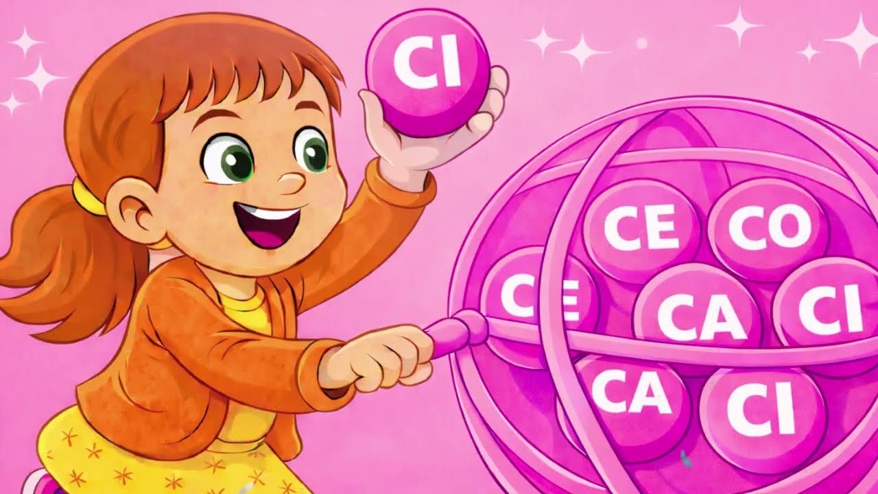 Vamos aprender as sílabas – Aprendendo Brincando – Sílaba CI