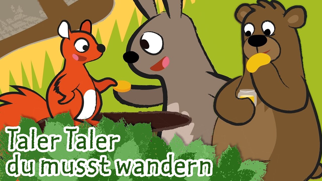 Taler, Taler, du musst wandern | Kinderlieder - die kleine Eule & ihre Freunde