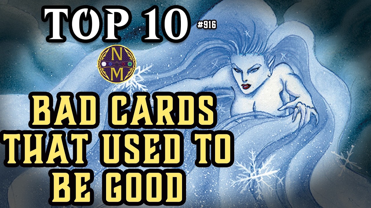 10 BAD Magic Cards You Won't Believe Used To Be REALLY Good!
