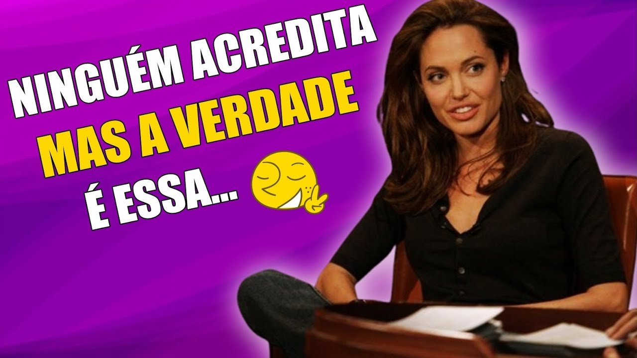Angelina Jolie e a treta com Jennifer Aniston